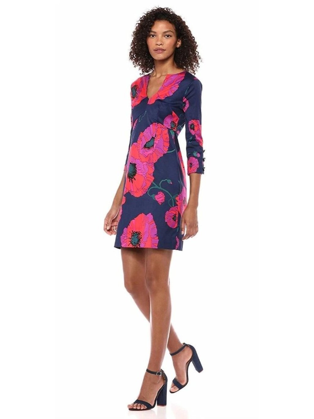 Trina Turk Coltrane Vanguard Floral Shift Dress, Size 4